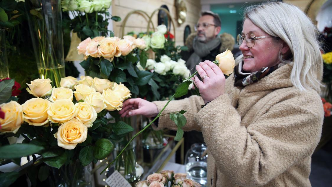 La clearance rose vetement